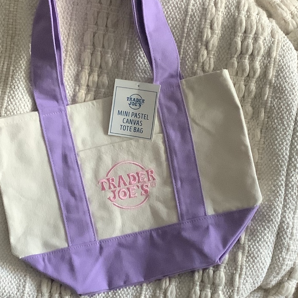 Trader Joe’s Mini Canvas Tote Bag